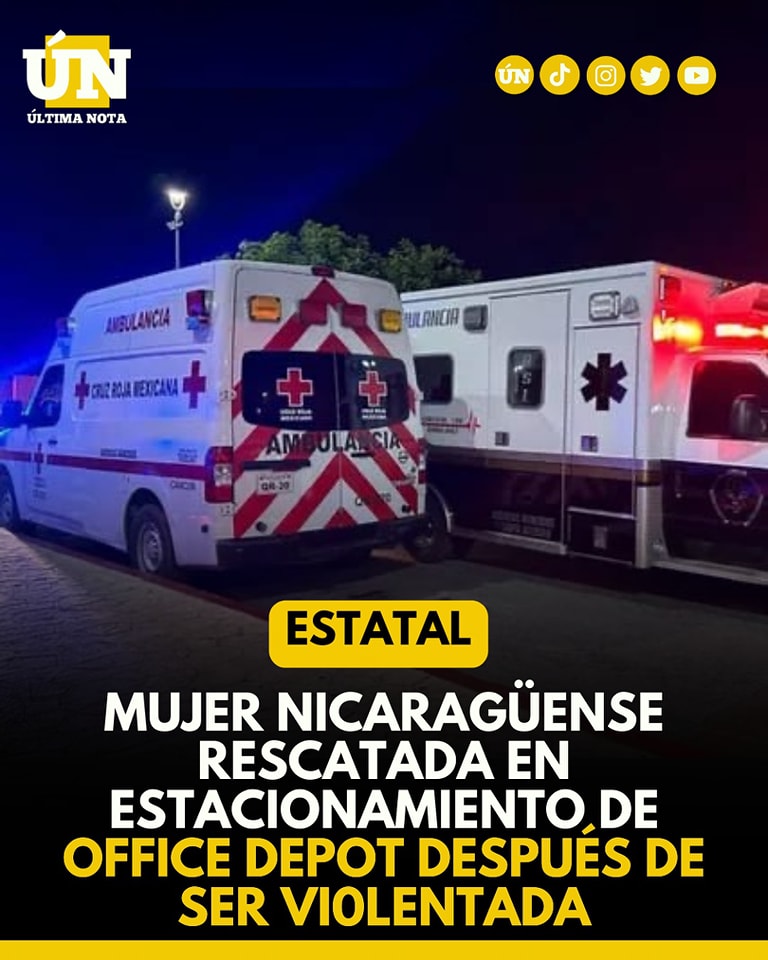Mujer nicaragüense rescatada en estacionamiento de Office Depot después de ser vi0lentada 