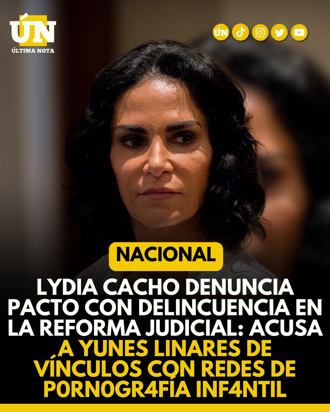 Lydia Cacho denuncia pacto con delincuencia en la Reforma Judicial: Acusa a Yunes Linares de vínculos con redes de p0rn0gr4fí4 Inf4ntil 