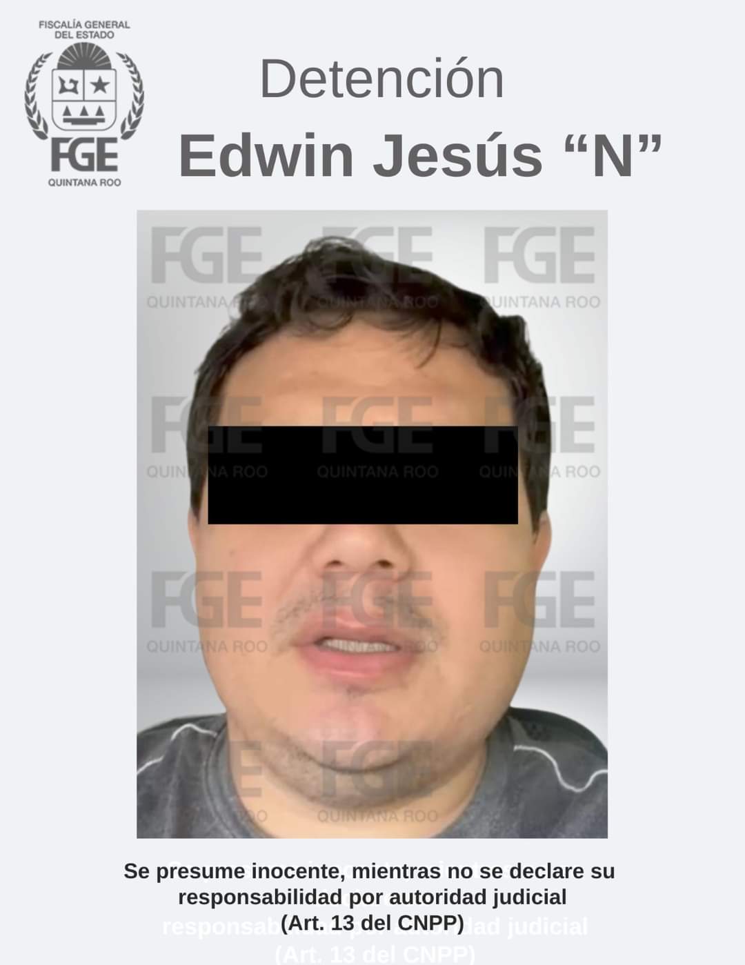 FGE Quintana Roo presenta pruebas sólidas contra el responsable en el caso Dulce Yarely