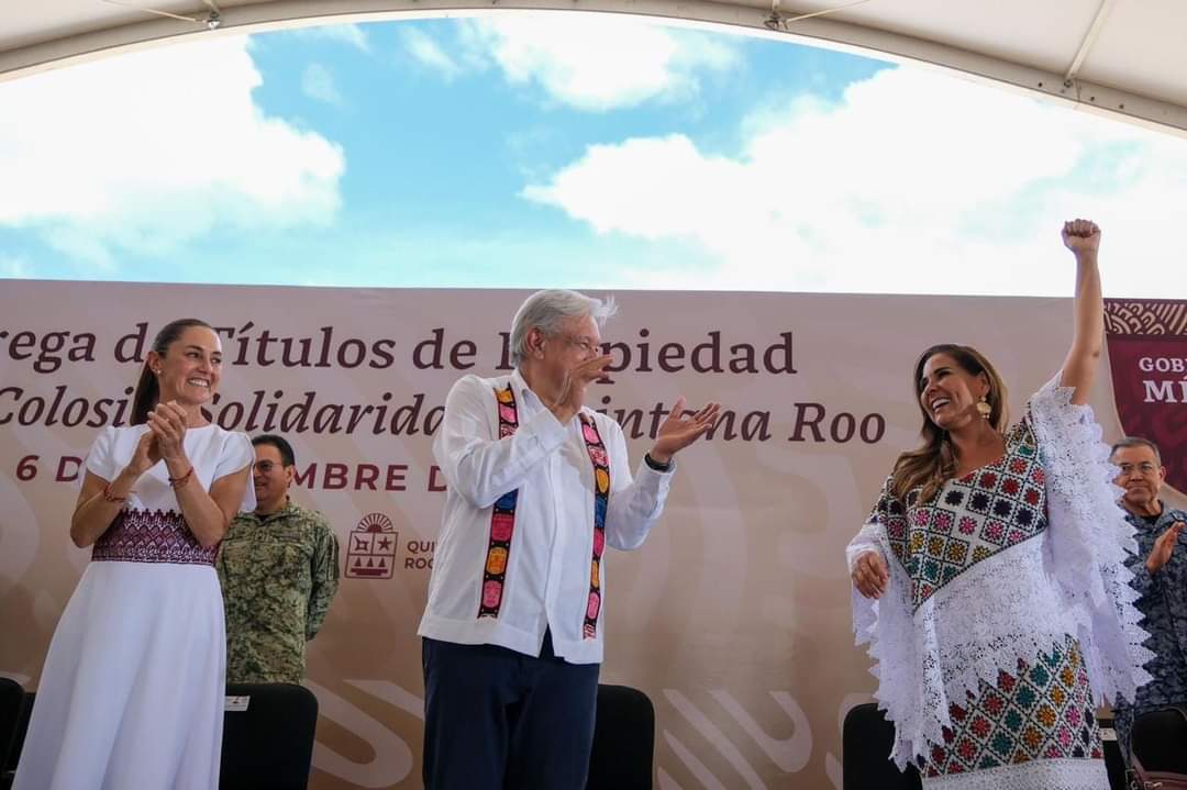 Les cumplimos Presidente, hoy saldamos una deuda histórica y de justicia social con miles de familias solidarenses: Mara Lezama Mara Lezama