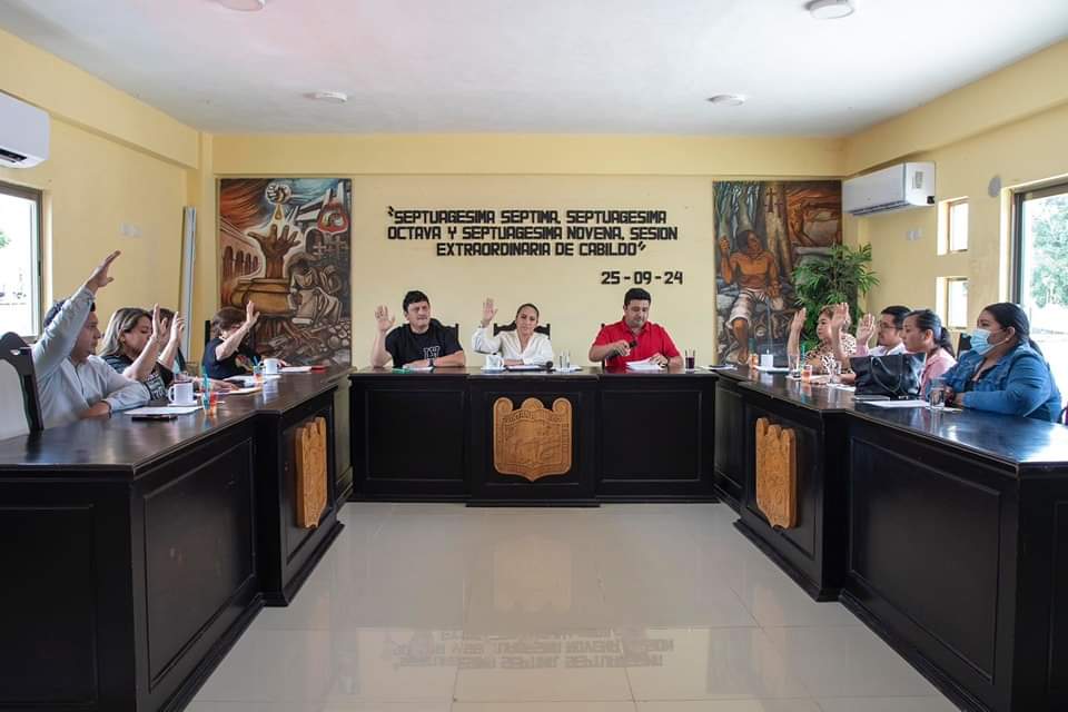 Cabildo de Felipe Carrillo Puerto aprueba cierre de obras del tercer trimestre de 2024