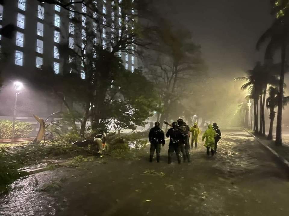 Helene deja huella en Cancún: