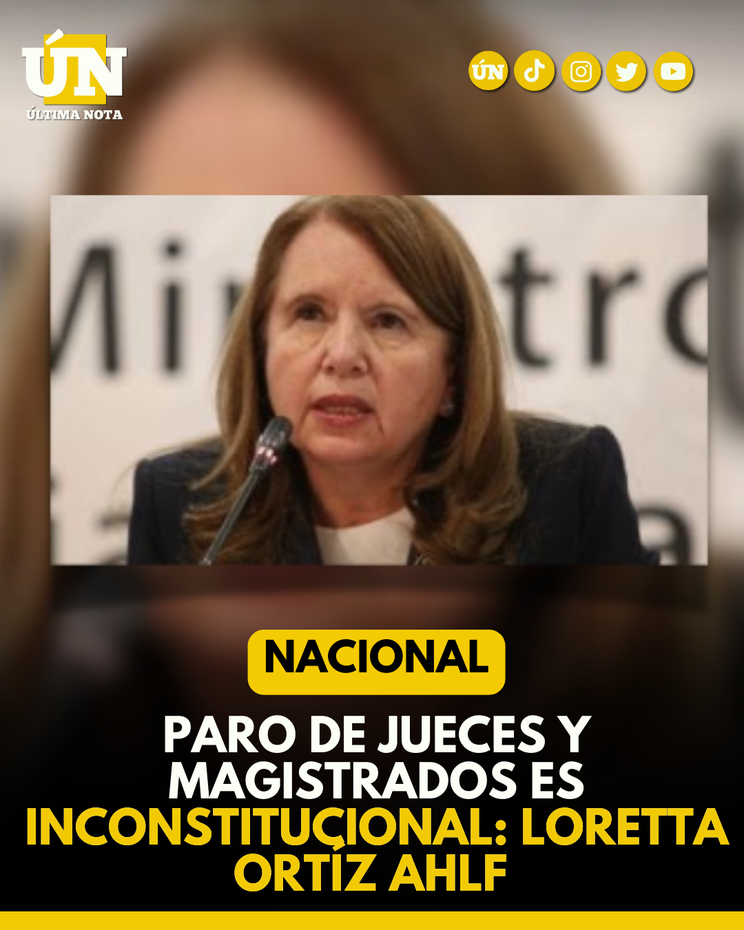 Paro de jueces y magistrados es inconstitucional: Loretta Ortíz Ahlf #Nacional