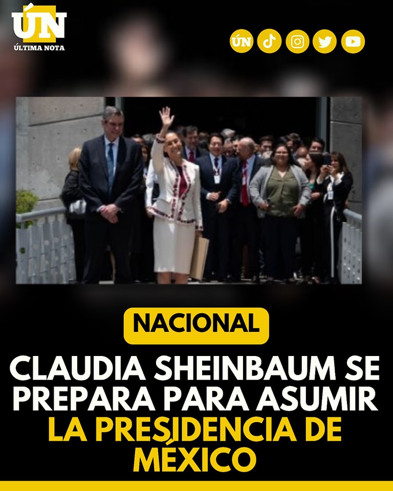 Claudia Sheinbaum se prepara para asumir la presidencia de México #Nacional