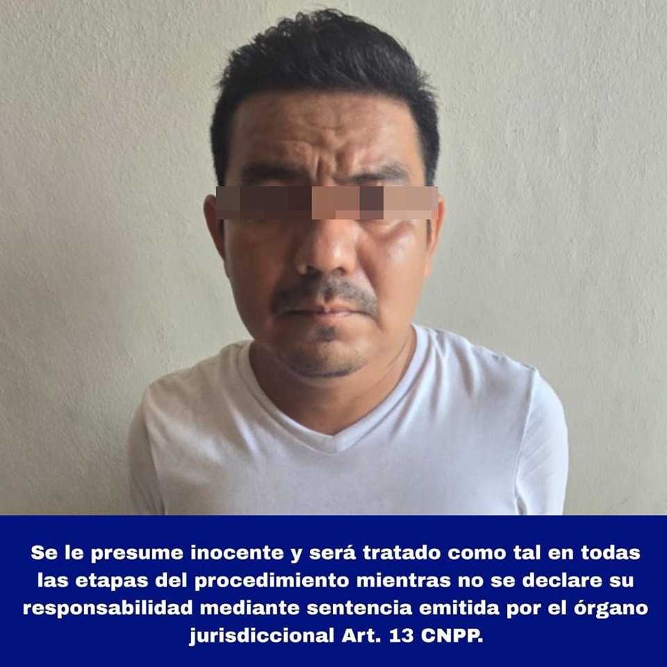 La Secretaría de Seguridad Ciudadana (SSC) pone a disposición a Ignacio “N” por su probable participación en el delito de encubrimiento en Tulúm