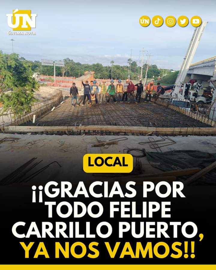 Hasta pronto, Felipe Carrillo Puerto: un adiós lleno de gratitud