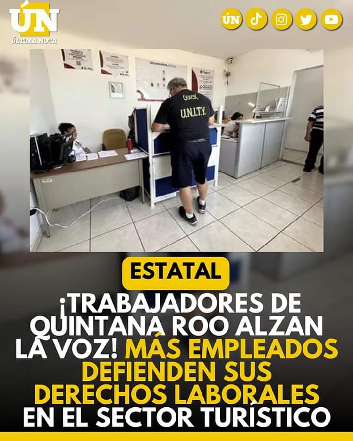 ¡Trabajadores de Quintana Roo alzan la voz! Más empleados defienden sus derechos laborales en el sector turístico