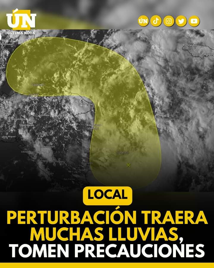 Perturbación en el Caribe no evolucionará a ciclón, pero traerá fuertes lluvias a la región