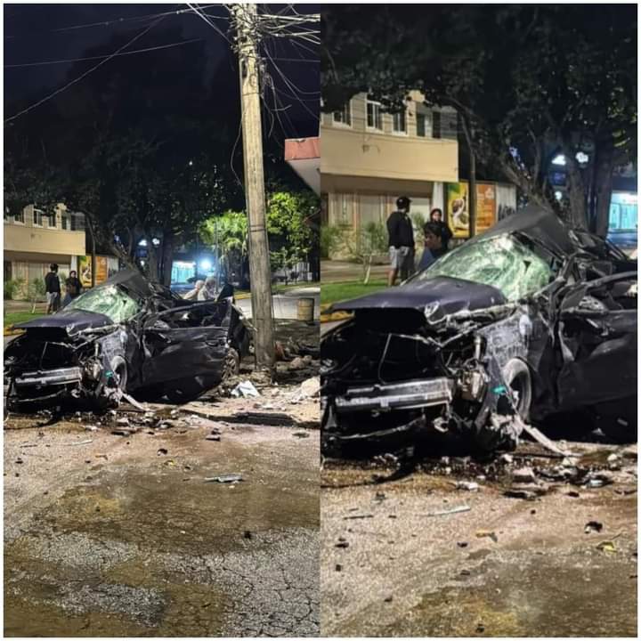 La imprudencia y el alcohol provocan un aparatoso accidente en Cozumel