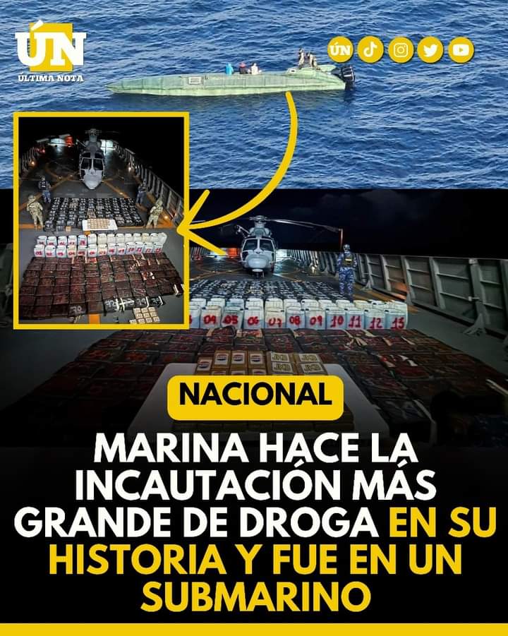 Marina incauta más de 8 toneladas de dr0oga en operativo en Michoacán