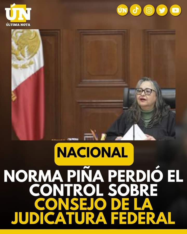 Crisis en el Consejo de la Judicatura Federal: La Ministra Norma Piña en la Encrucijada
