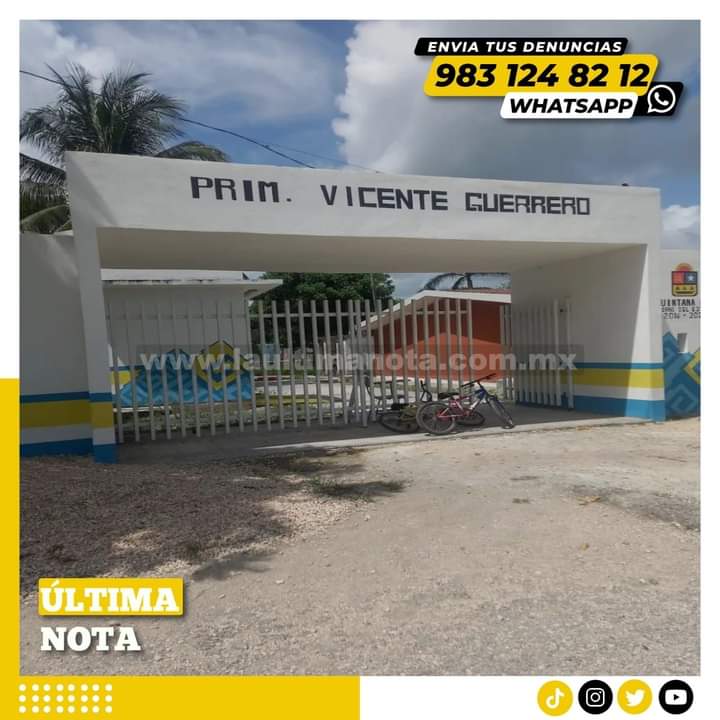 Padres de familia de Nuevo Israel en FCP denuncian irregularidades en la escuela primaria Vicente Guerrero