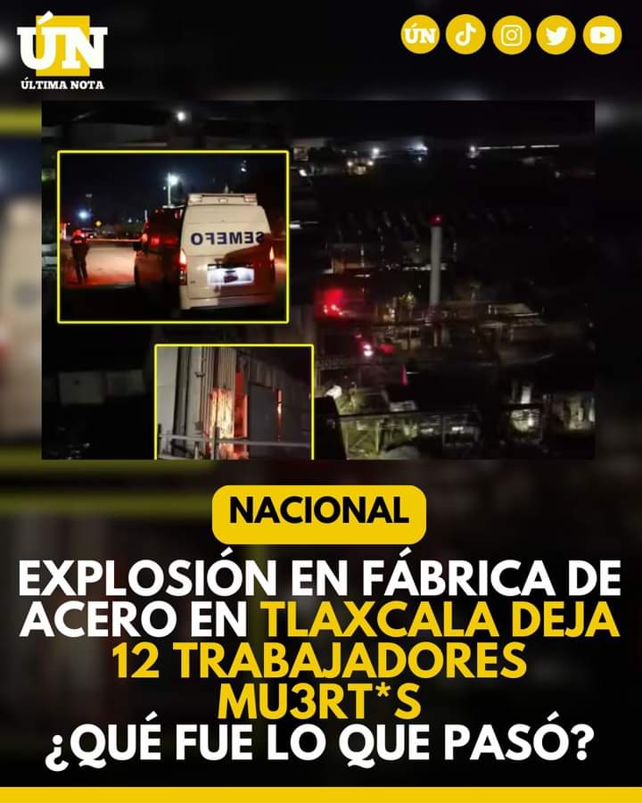 Tragedia en Tlaxcala Deja al Menos 12 Mu3rt*s