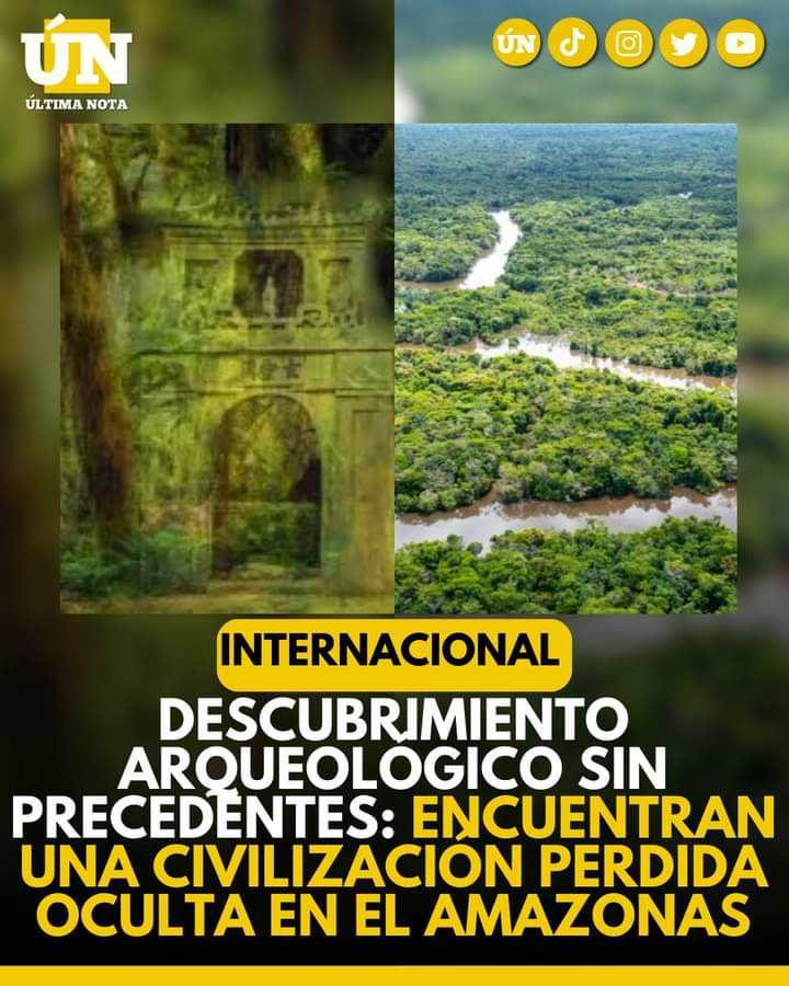 Descubrimiento arqueológico sin precedentes en el Amazonas: una civilización perdida emerge de la selva