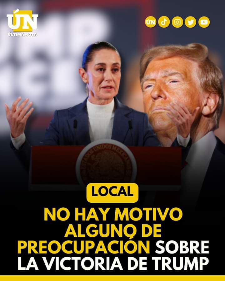 No hay motivo alguno de preocupación sobre la victoria de Trump.