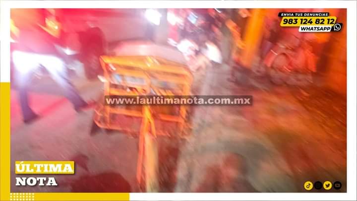 Accidente de Tránsito en Colonia Francisco May Deja 4 Heridos