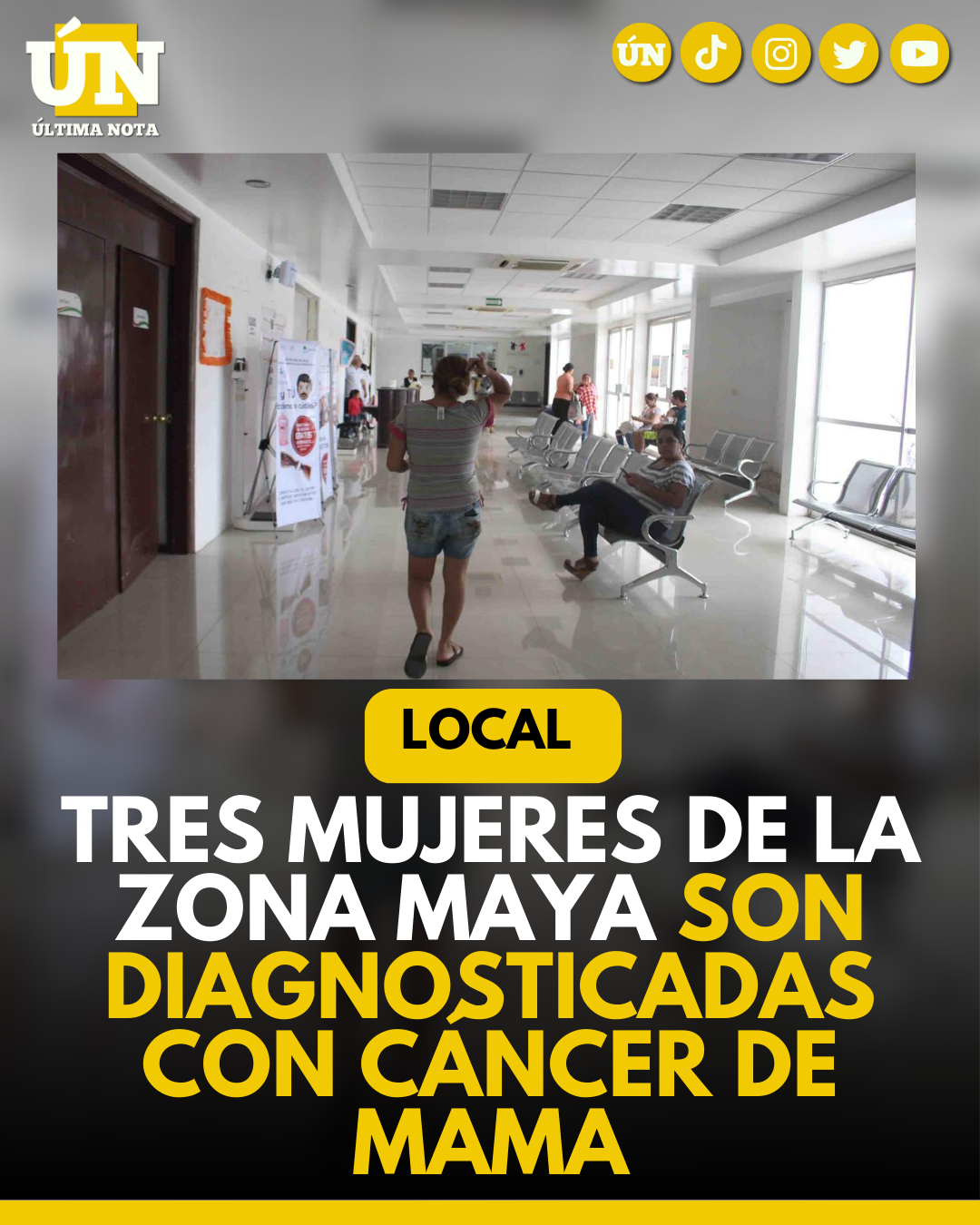 Tres mujeres de la zona maya son diagnosticadas con cáncer de mama