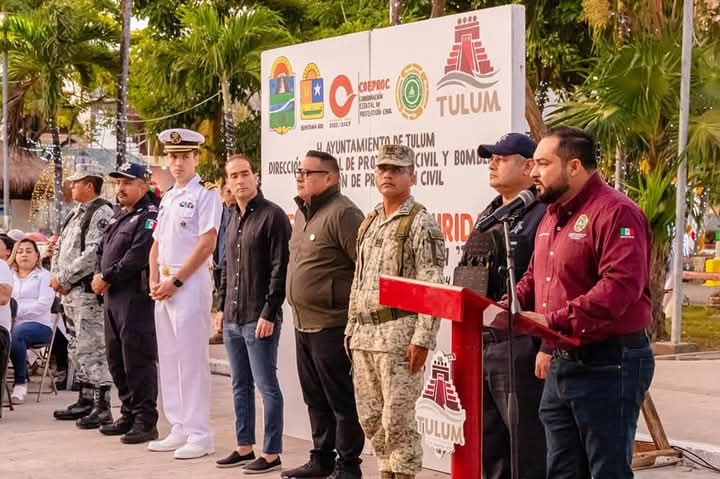 Diego Castañón Trejo pone en marcha operativo de seguridad “Guadalupe-Reyes 2024” en Tulum