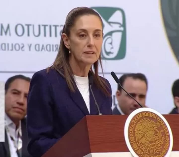“Sheinbaum promete seguridad social universal: ‘Es un derecho, no un privilegio'”