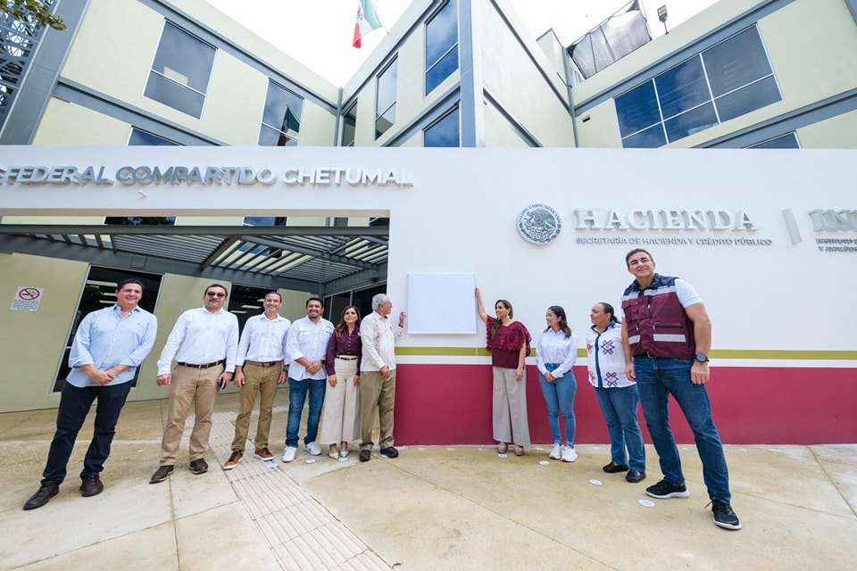 Inauguran el primer Inmueble Federal Compartido en Chetumal para dar servicios directos a la población