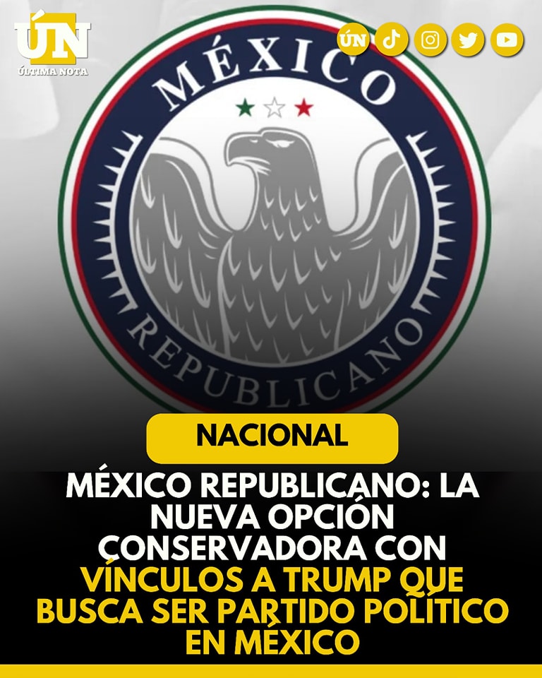México Republicano: La nueva opción conservadora con vínculos a Trump que busca ser partido político en México