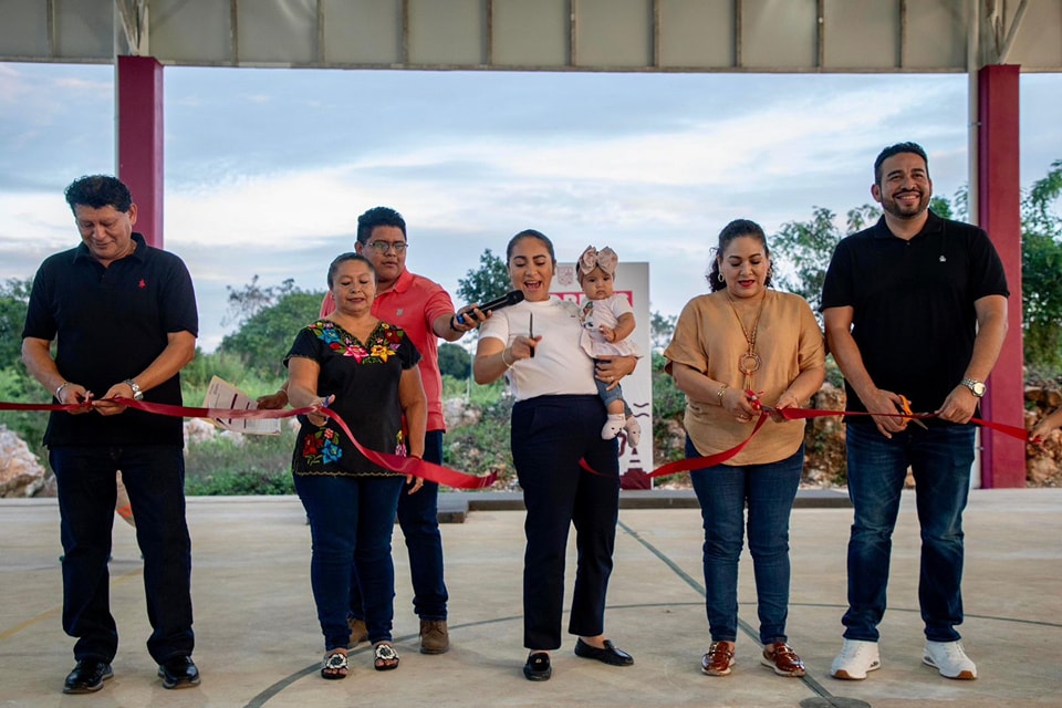 Inauguración del domo en la colonia Lázaro Cárdenas: un nuevo espacio para las familias carrilloportenses