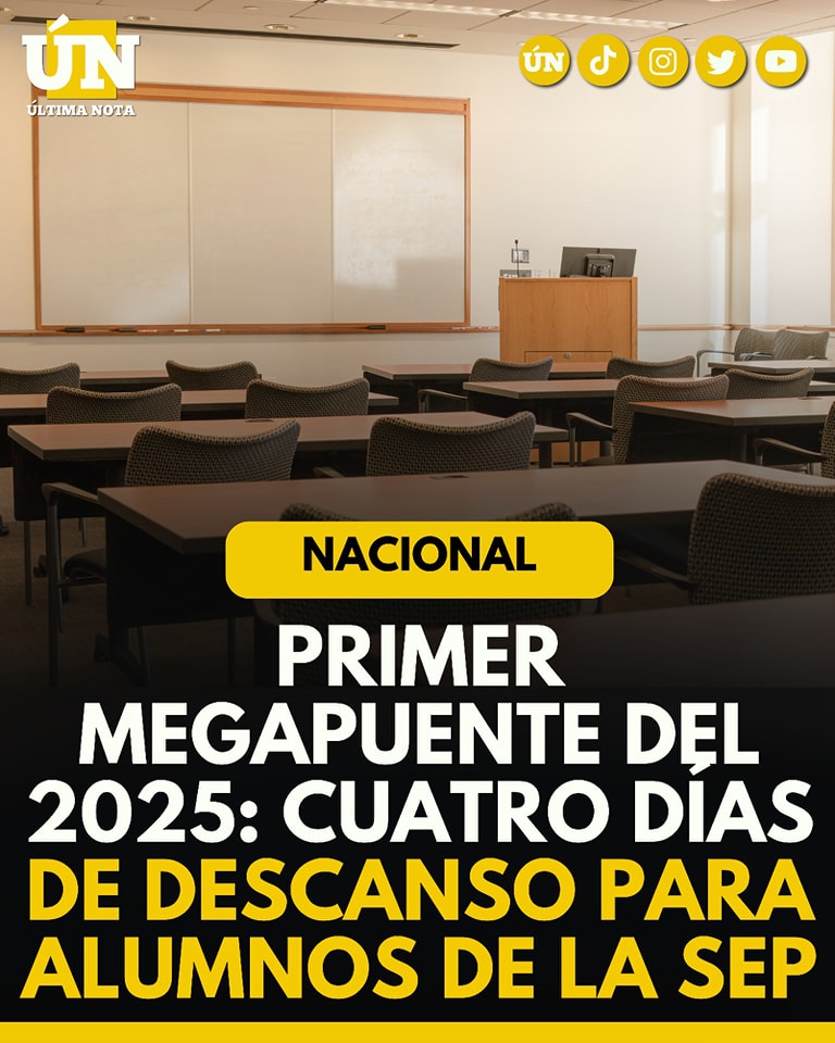 Primer megapuente del 2025: Cuatro días de descanso para alumnos de la SEP