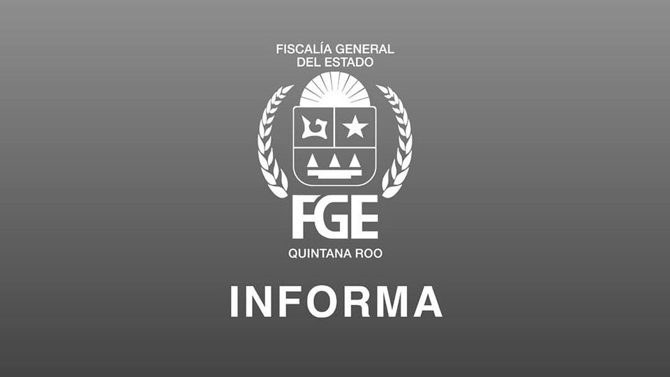 La FGE de Quintana Roo ha informado que se ha puesto a disposición a dos policías involucrados en la muerte de un detenido en