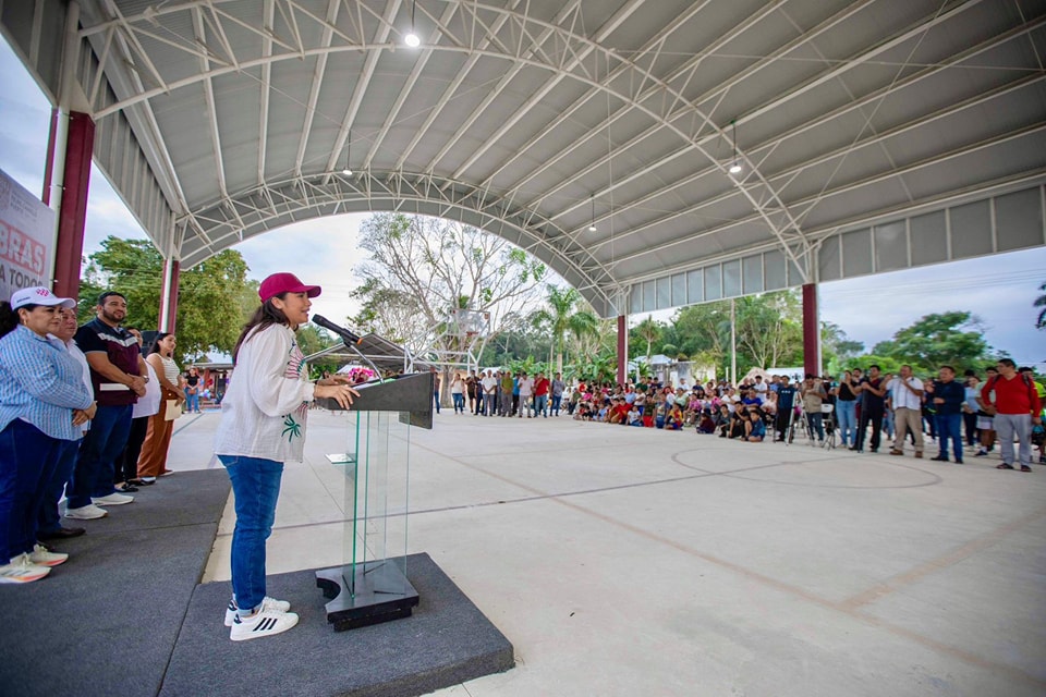 Reforma Agraria celebra la inauguración del nuevo domo multideportivo