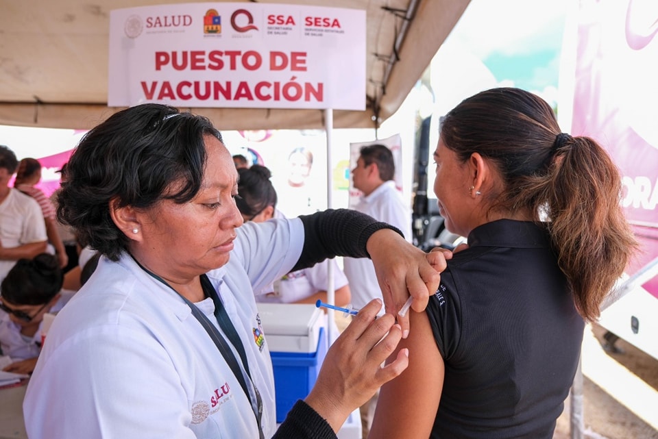 Destaca Quintana Roo a nivel nacional al tener menos casos de influenza en el país: Mara Lezama