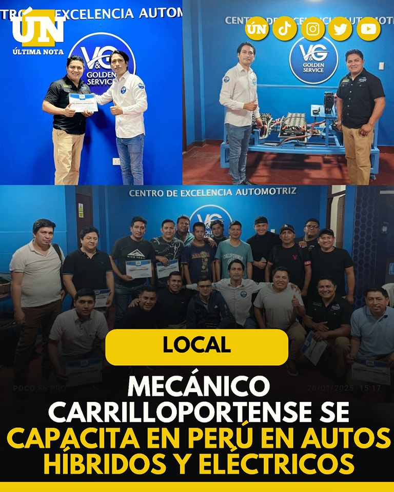 Wilberth Cetina: pionero en la conversión vehicular y en constante evolución, ahora se capacita en Perú