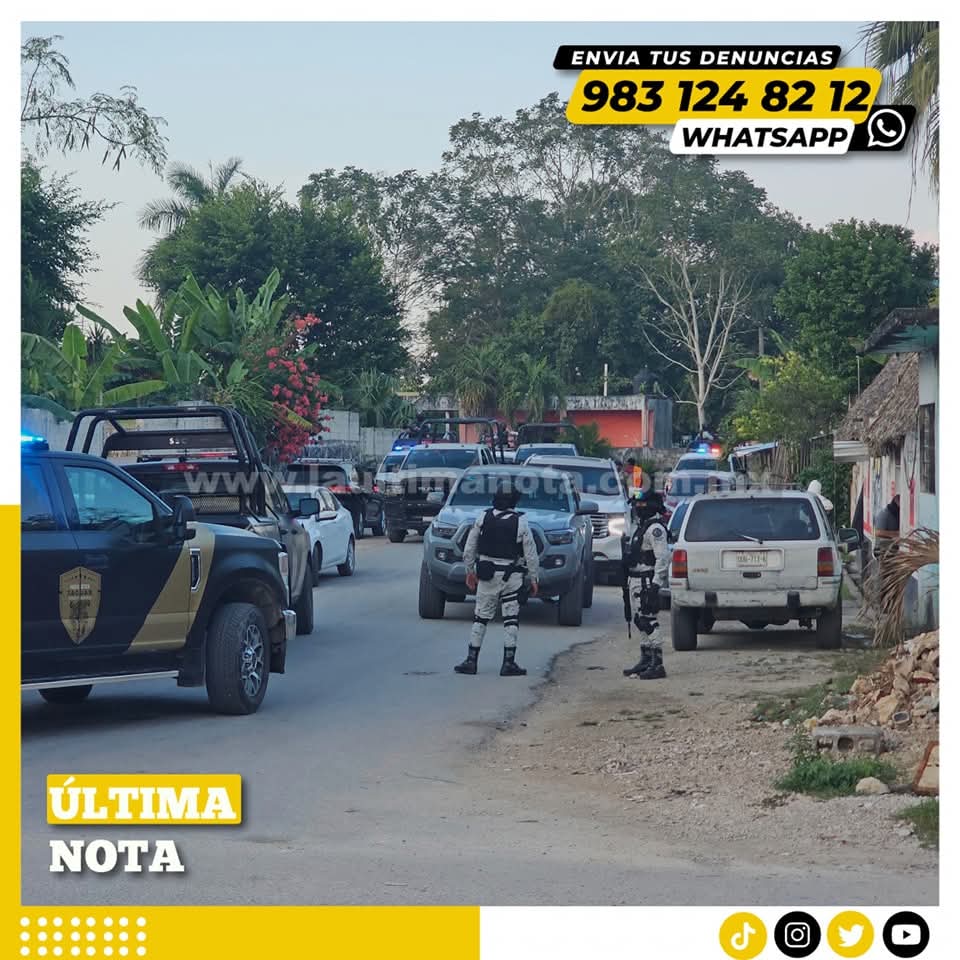 Órdenes de los tres niveles de gobierno intervienen el histórico bar “La Baticueva” en Felipe Carrillo Puerto