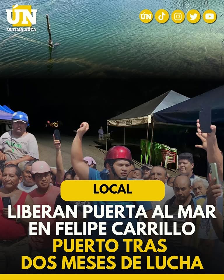 Ejidatarios mayas demuestran su fortaleza: liberan la Puerta al Mar tras 68 días de lucha