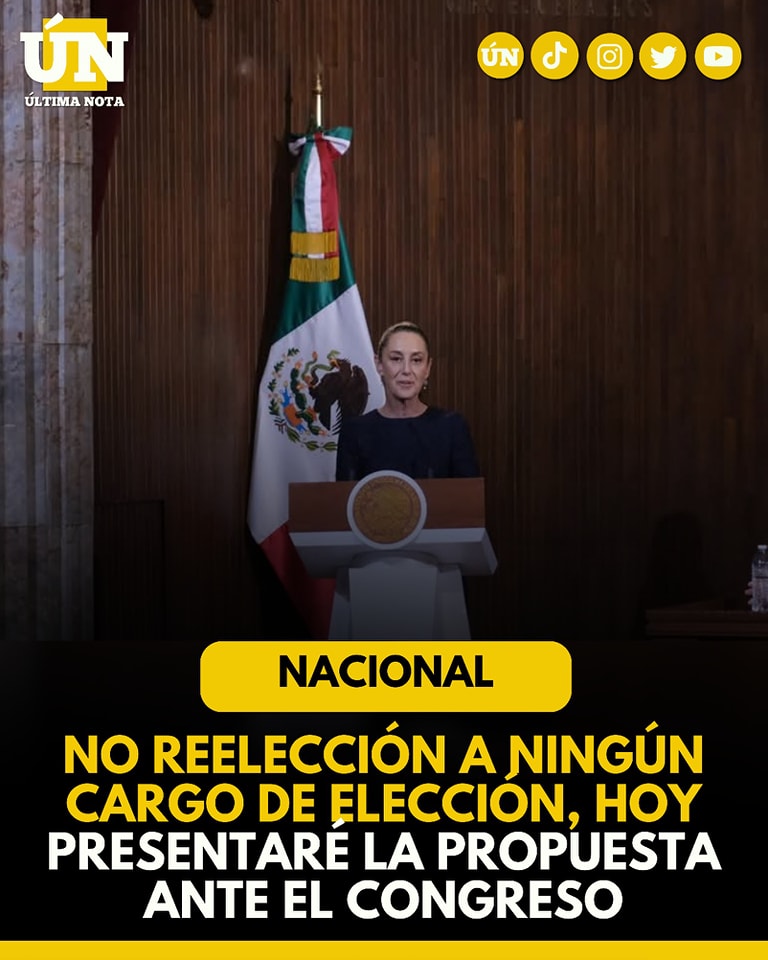 El pueblo respalda la reforma de no reelección y sucesión familiar propuesta por Sheinbaum