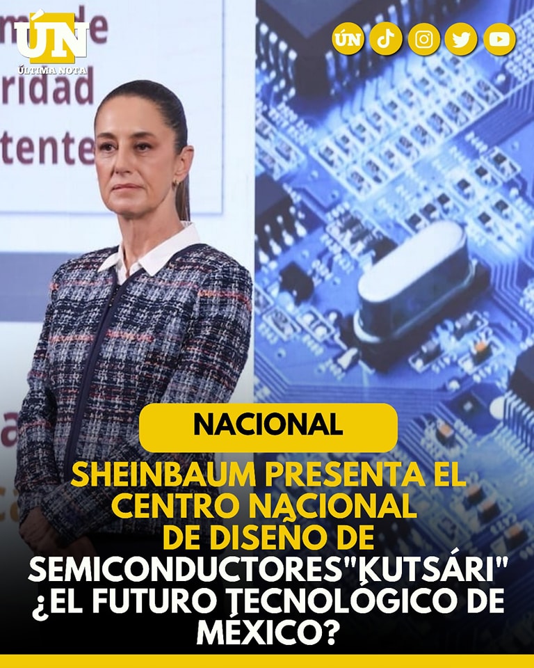 Sheinbaum presenta el Centro Nacional de Diseño de Semiconductores “Kutsári”: ¿Un paso clave para transformar a México en potencia tecnológica?