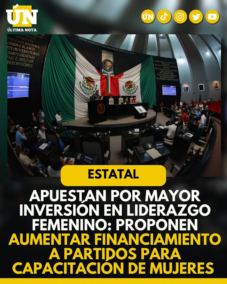 Apuestan por mayor inversión en liderazgo femenino: proponen aumentar financiamiento a partidos para capacitación de mujeres