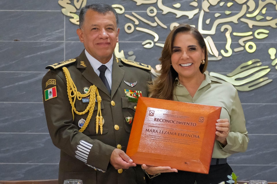 La historia de nuestro Ejército es la historia de la justicia sobre la opresión, de la verdad sobre la mentira, de la patria sobre la traición: Mara Lezama