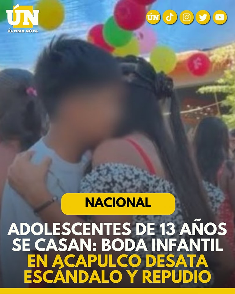 ¡Controversia en Acapulco! Bod4 inf4ntil desata críticas y divide opiniones