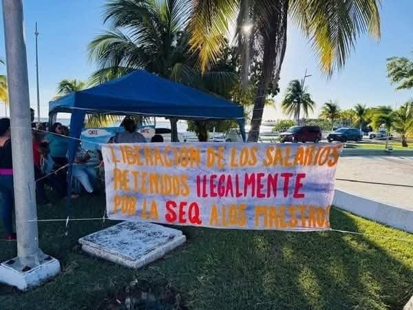 ¿Qué Temen? Congreso de Q. Roo se Blinda ante Protesta de Maestros