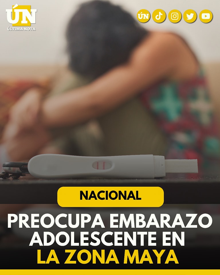 Preocupa embarazo adolescente en la zona maya