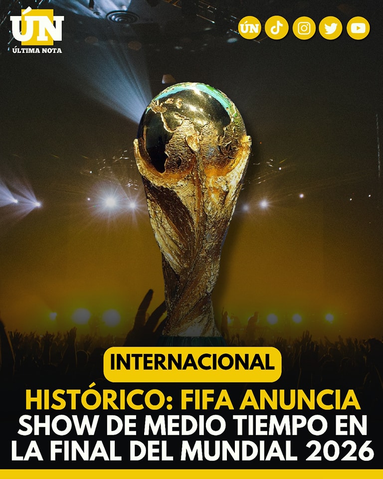 Histórico: FIFA anuncia show de medio tiempo en la final del Mundial 2026
