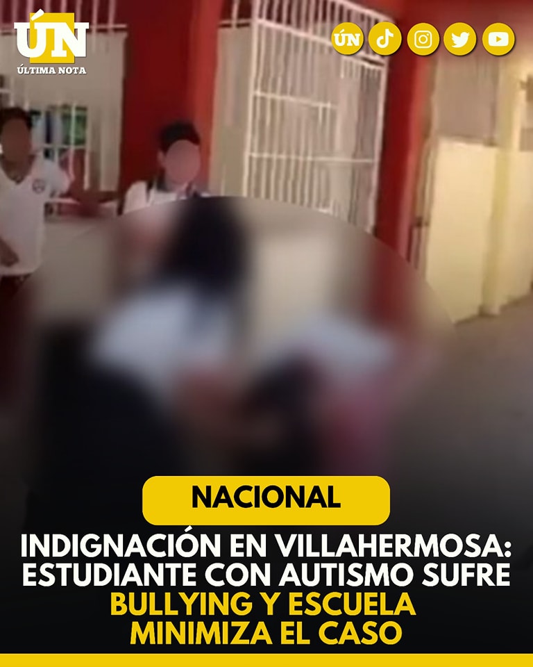Indignación en Villahermosa: estudiante con autismo sufre bullying y escuela minimiza el caso