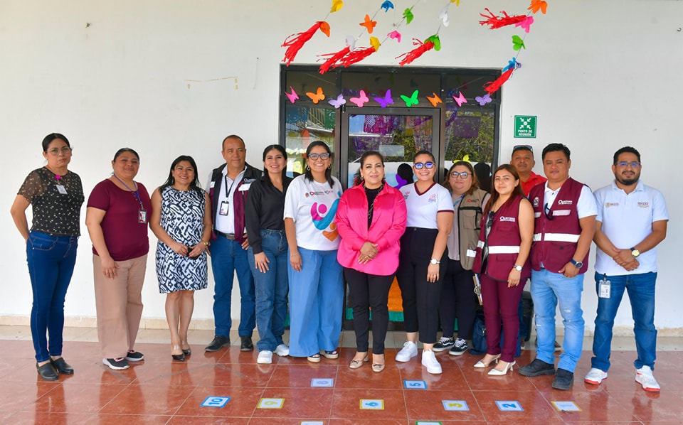 Exitosa supervisión Integral Interinstitucional en el Centro de Atención Infantil de Felipe Carrillo Puerto