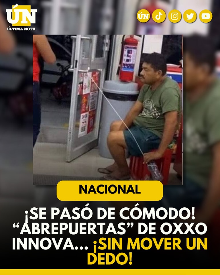 ¡Se pasó de cómodo! “ABREPUERTAS” DE OXXO INNOVA… ¡SIN MOVER UN DEDO!