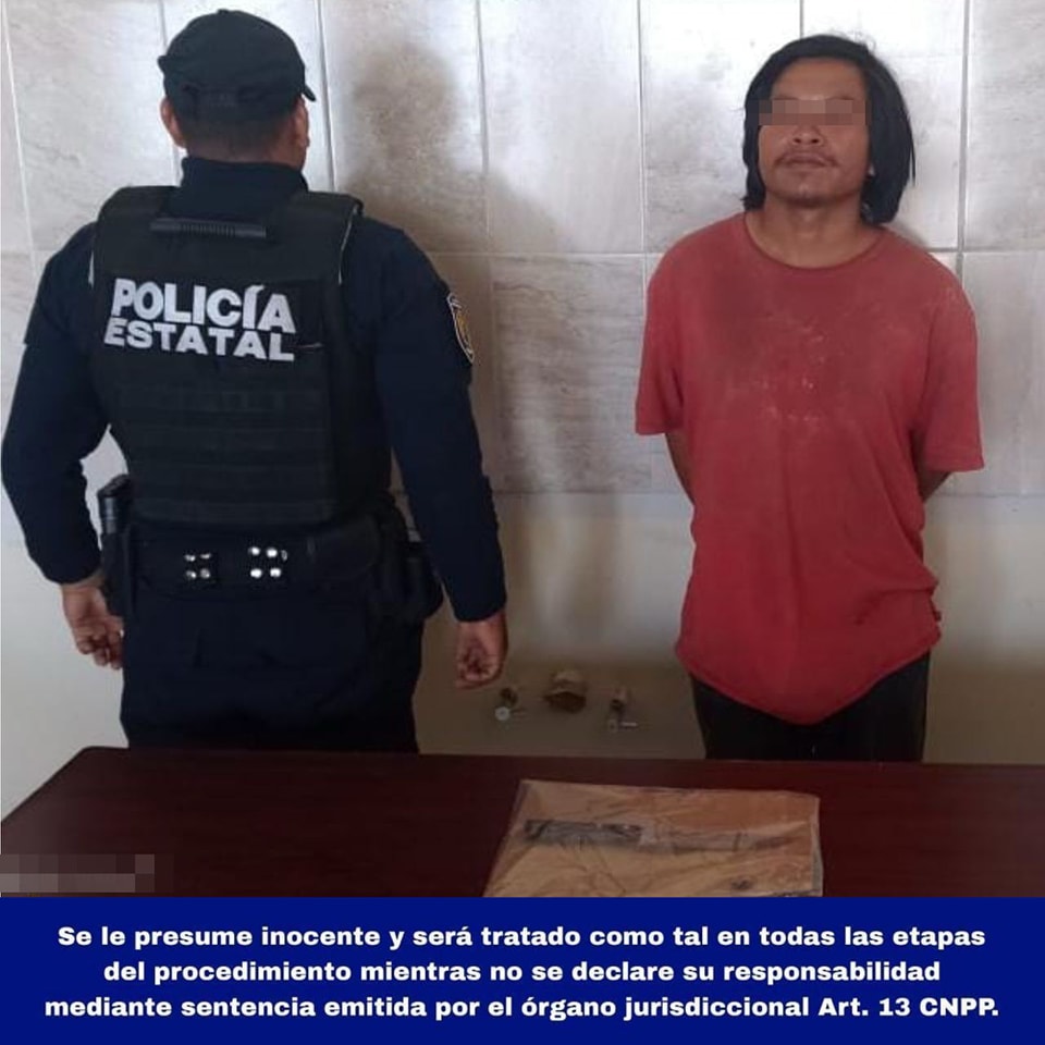 Se realiza la detención de Nato “N”, presunto implicado en el delito de 4bus0 S3xu4l.