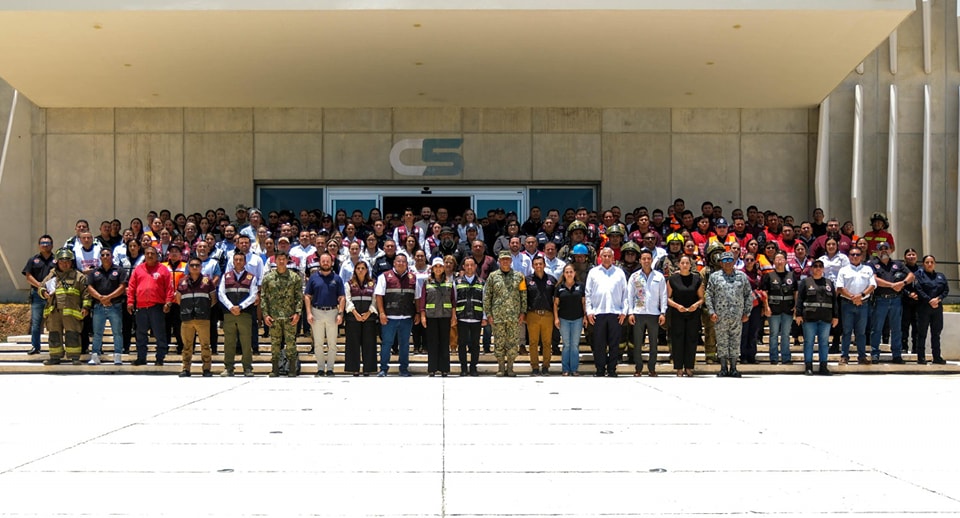 Encabezado por Mara Lezama , Quintana Roo participa en Simulacro Nacional de Protección Civil con 67 mil 201 personas