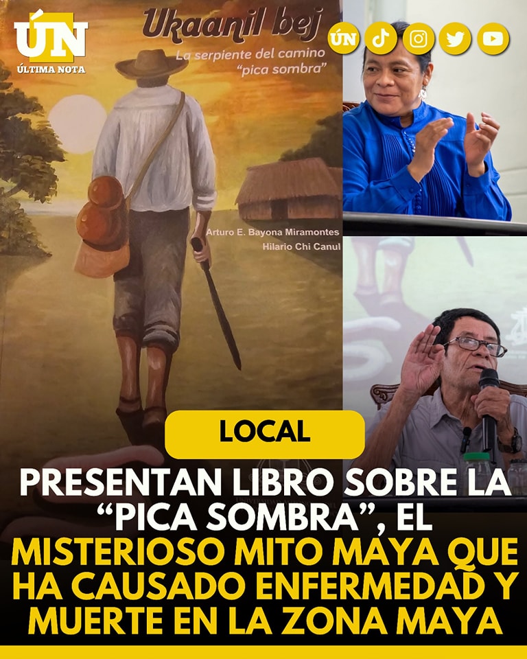 Presentan libro sobre la “pica sombra”, el misterioso mito maya que ha causado enfermedad y mu3rt3 en la Zona Maya