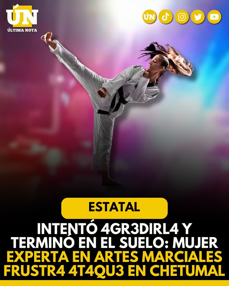 Intentó 4gr3dirl4 y terminó en el suelo: mujer experta en artes marciales frustr4 4t4qu3
