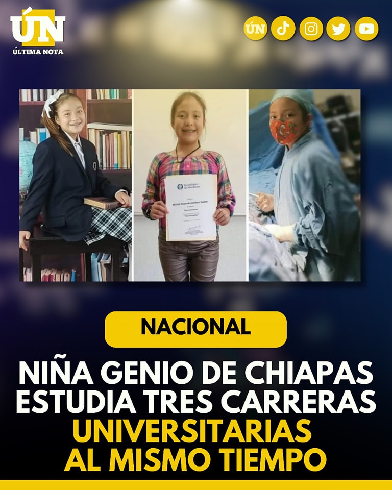 NO JUEGA CON MUÑECAS, OPERA CORAZONES: MICHELLE, LA NIÑA QUE DESAFÍA A LA CIENCIA Y LA LÓGICA EN CHIAPAS