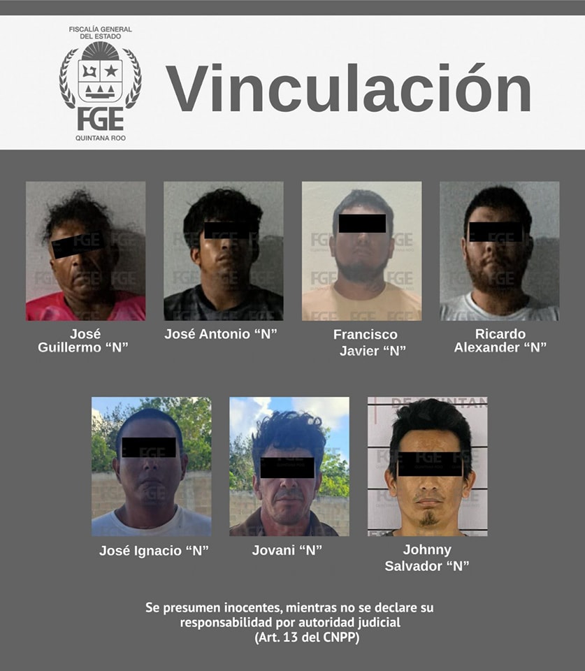Por narc0menud3o, obtiene FGE de Quintana Roo vinculación a proceso para 10 sujetos